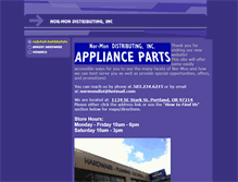 Tablet Screenshot of normondistributing.com